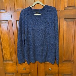 American Eagle Outfitters Crew Neck Classic Fit Navy Blue Men’s Sweater.